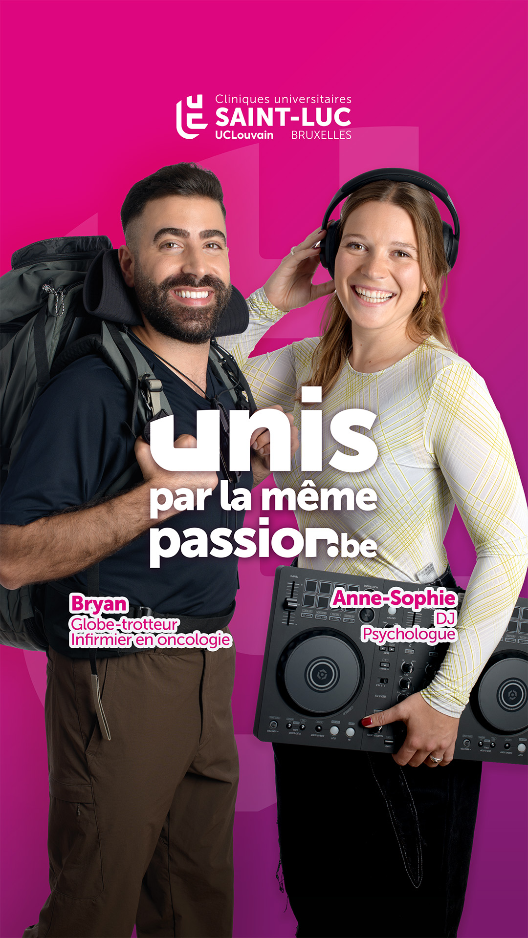 Collaborateurs Saint-Luc unis par la même passion