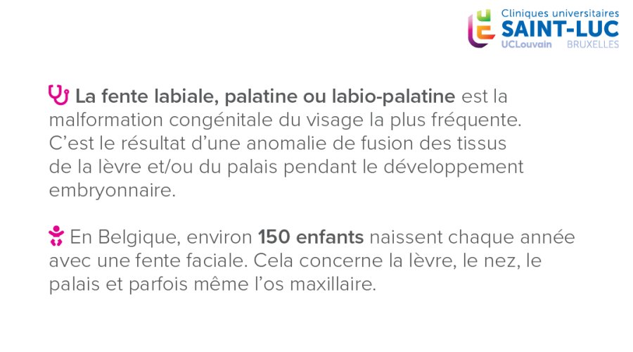 Publication à propos du centre labio-palatin
