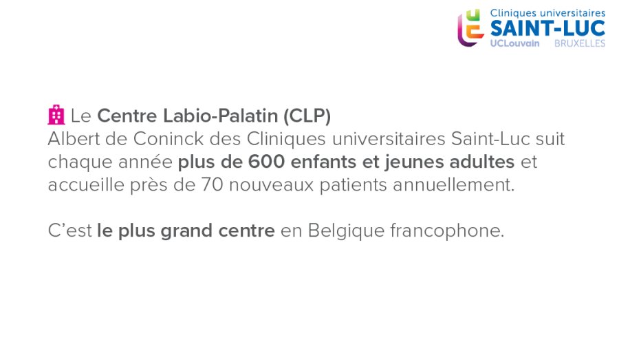 Publication à propos du centre labio-palatin