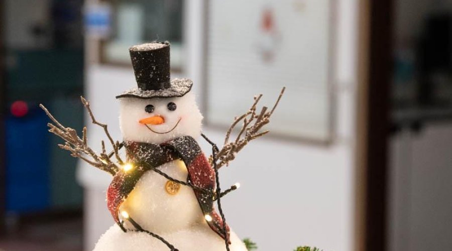 Décoration de Noël aux soins intensifs M