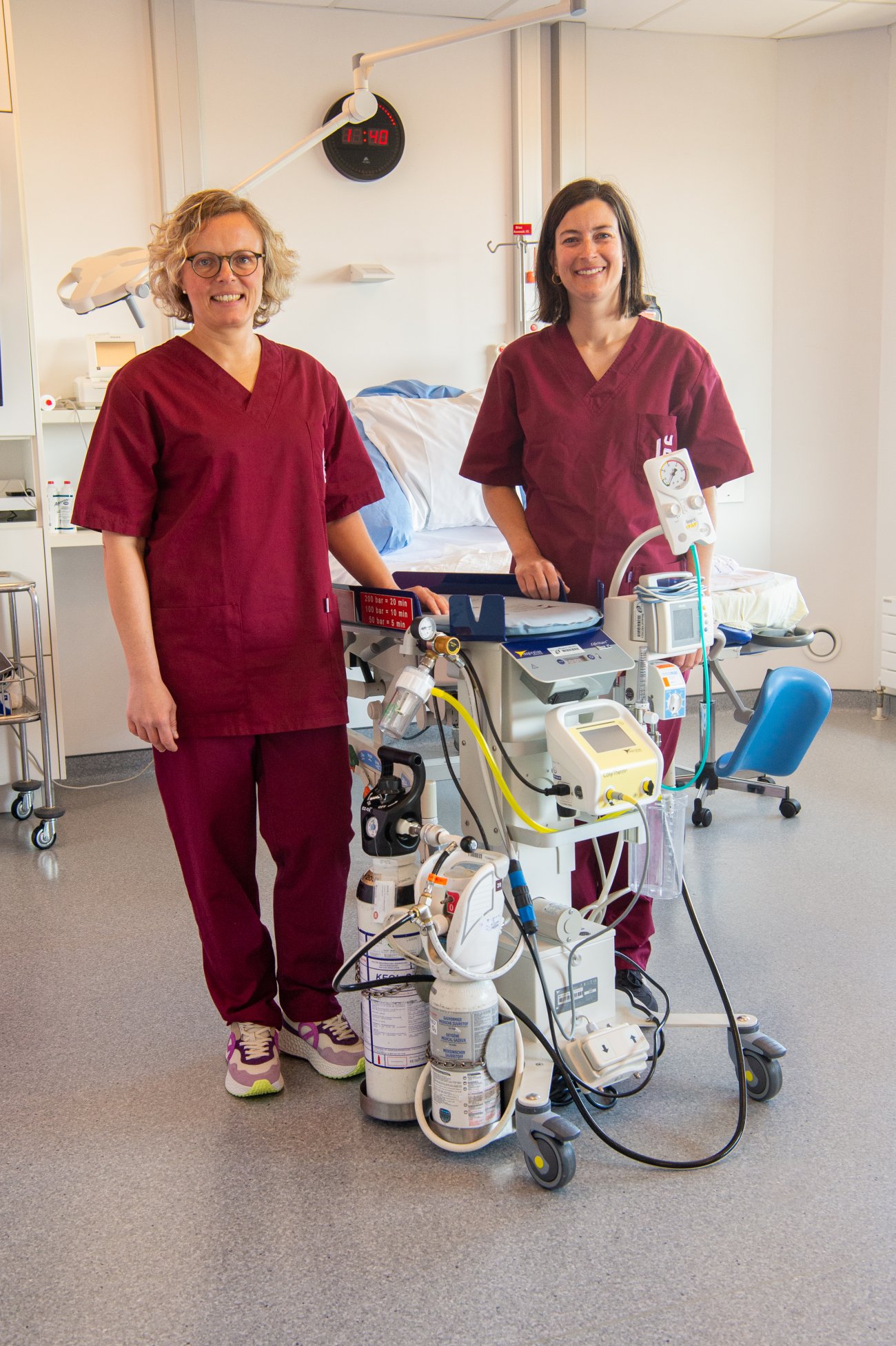 Catheline Hocq et Aurianne Van Grambezen