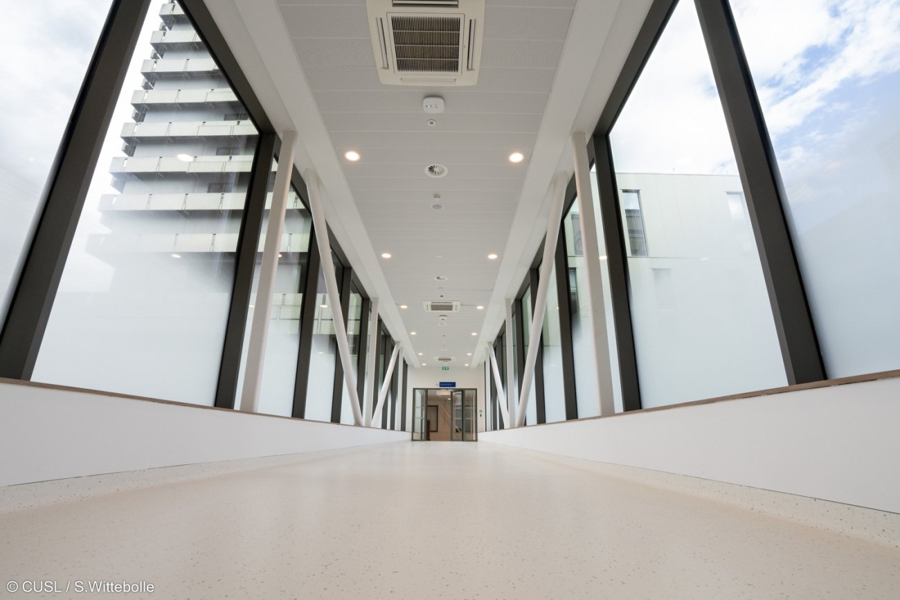 Passerelle de l'Institut Roi Albert II