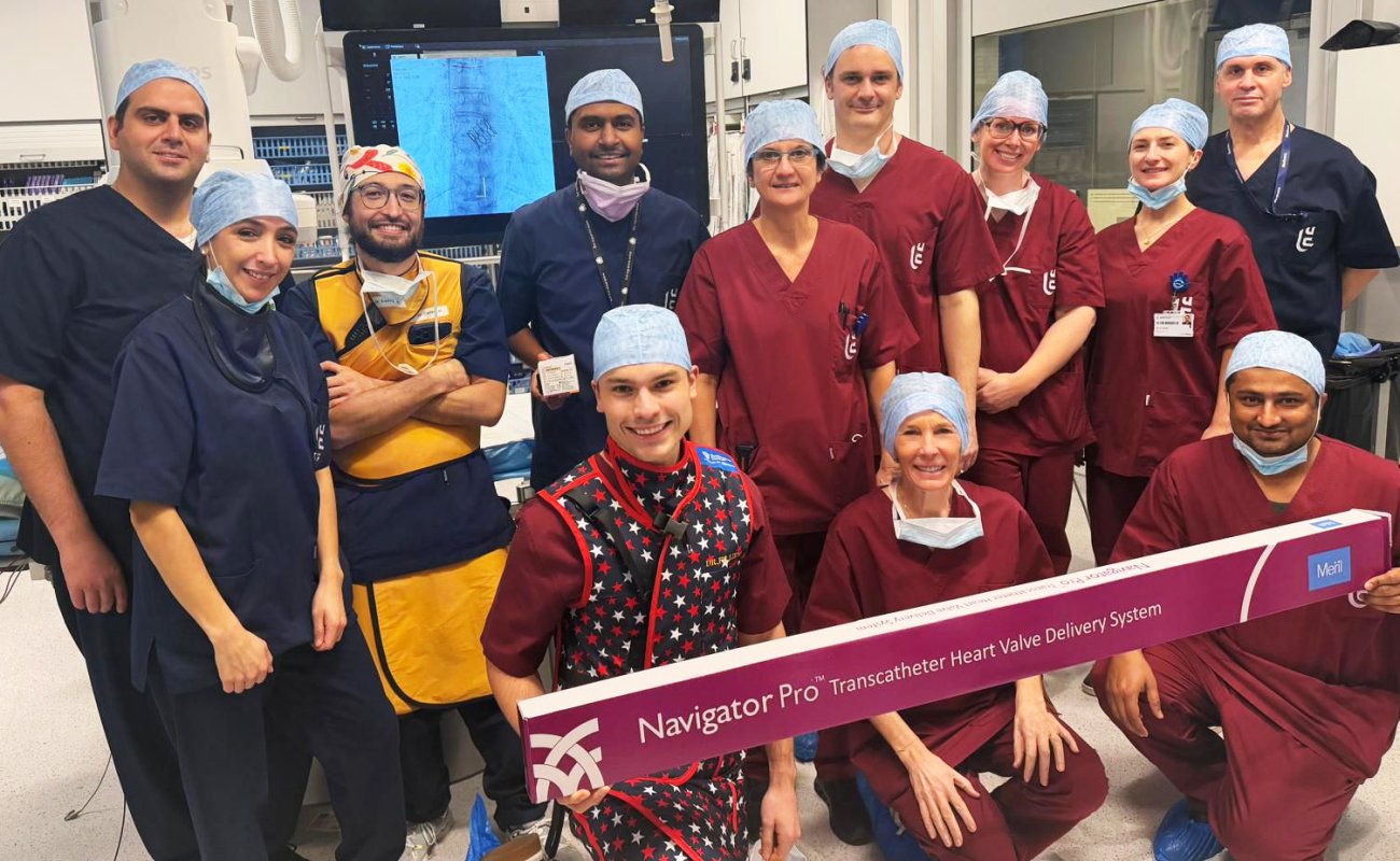 Equipe de cathétérisme cardiaque