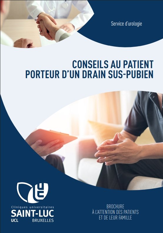 Conseils au patient porteur d'un drain sus-pubien