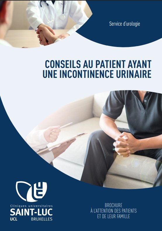 Conseils au patient ayant une incontinence urinaire
