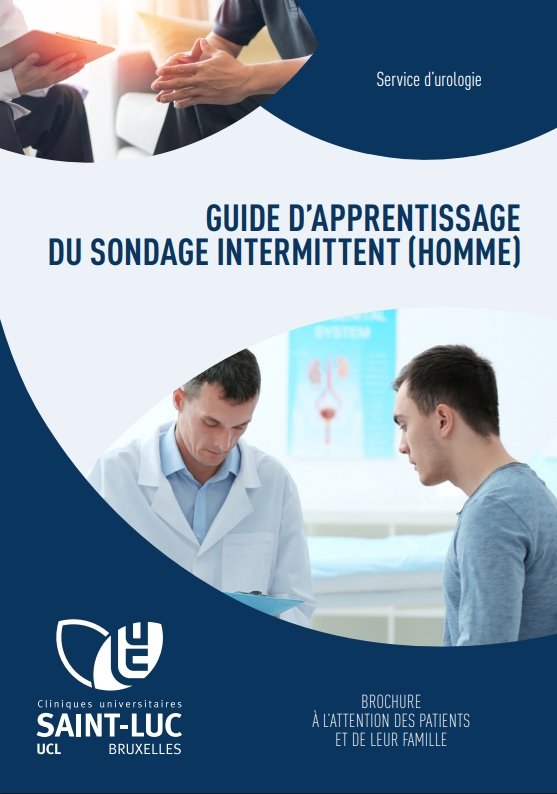 Guide d'apprentissage du sondage intermittent (homme)