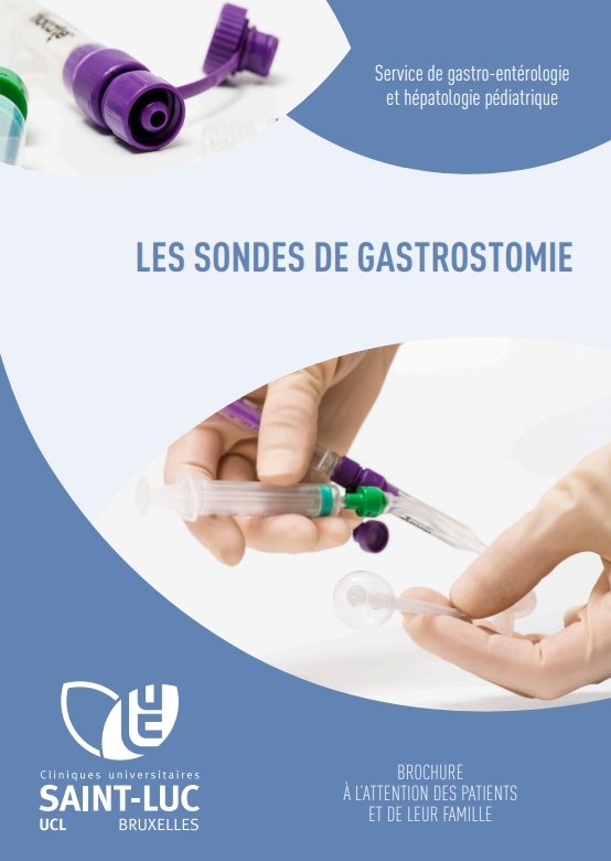 Les sondes de gastrostomie