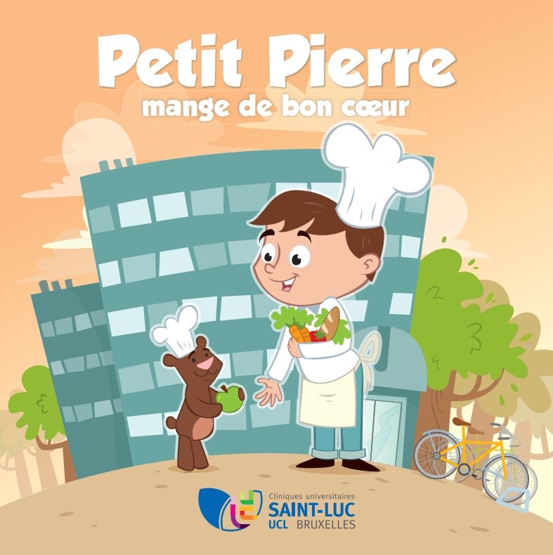 Petit Pierre mange de bon coeur