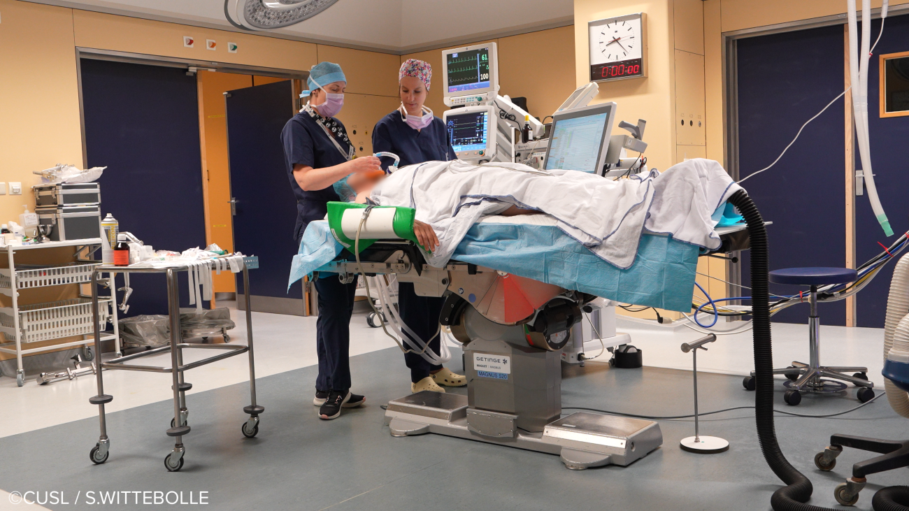 Neurochirurgie - opération d'épilepsie réfractaire