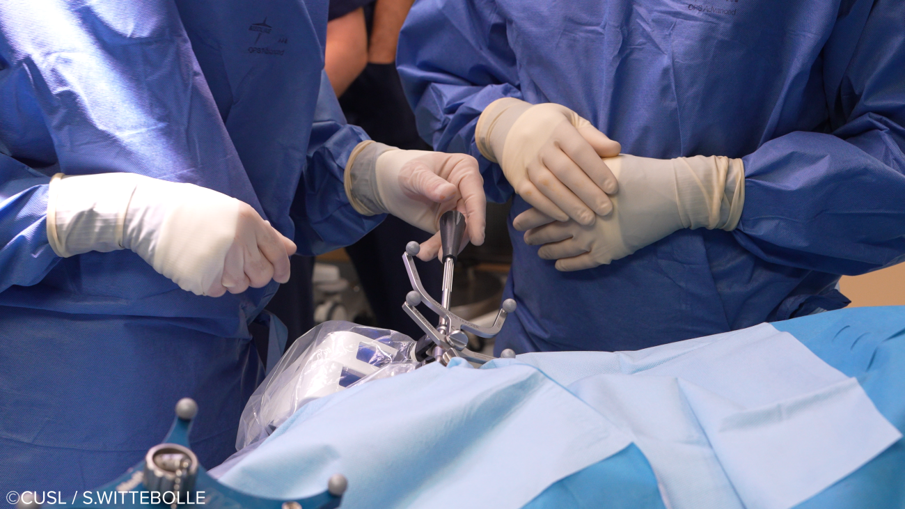 Neurochirurgie - opération d'épilepsie réfractaire