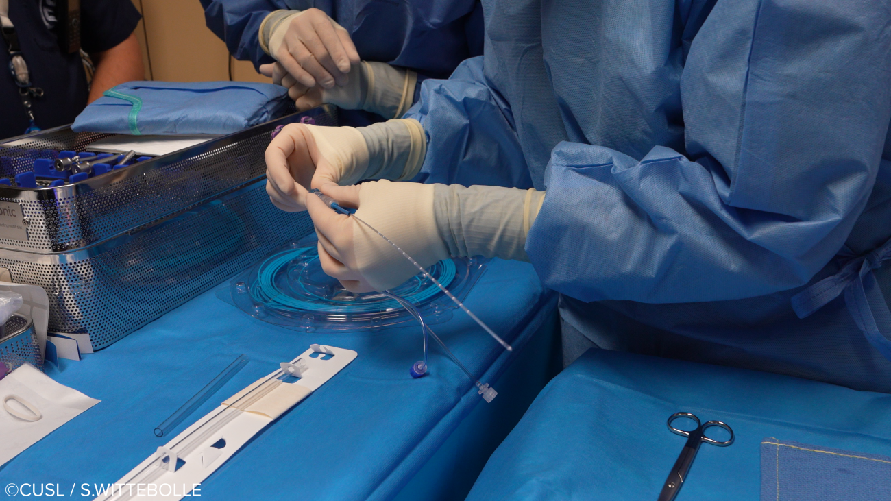Neurochirurgie - opération d'épilepsie réfractaire