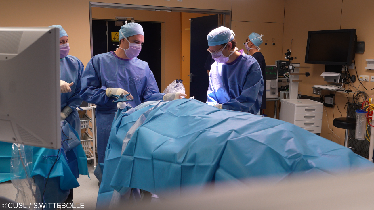 Neurochirurgie - opération d'épilepsie réfractaire