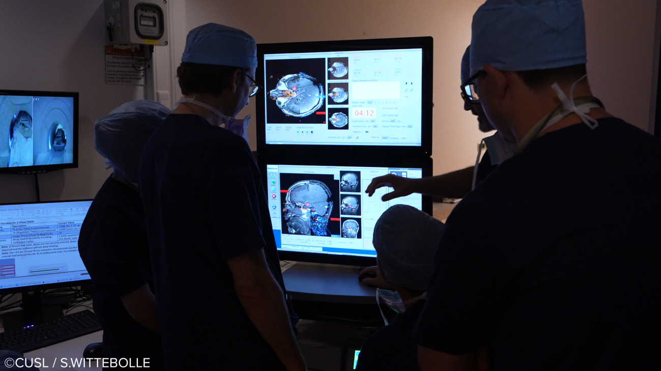 Neurochirurgie - opération d'épilepsie réfractaire