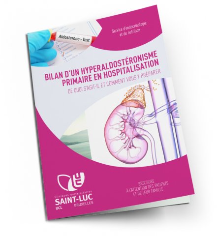 Brochure : BILAN D’UN HYPERALDOSTÉRONISME PRIMAIRE EN HOSPITALISATION 