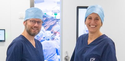 Portrait de Olivier Ykman et Anne-Catherine Detry
