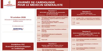 Programme de la journée de cardiologie